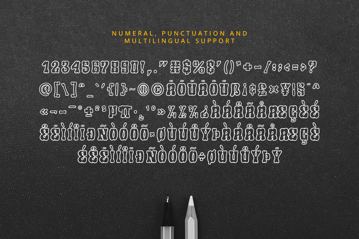 Bluehero Display Font