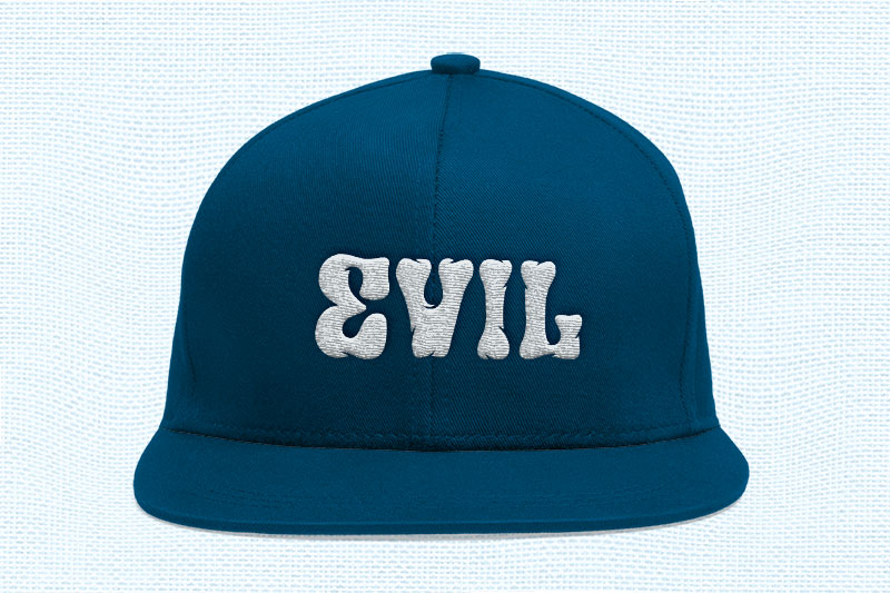 Bluehero Embroidery Decorative Font