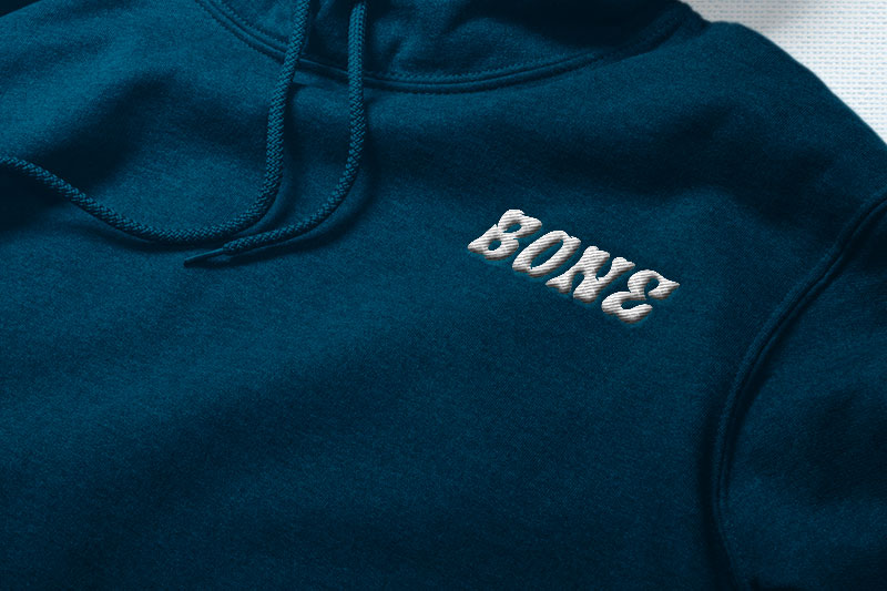 Bluehero Embroidery Decorative Font