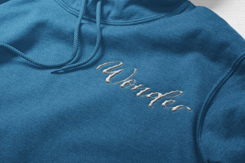 Bogbeast Embroidery Script Font