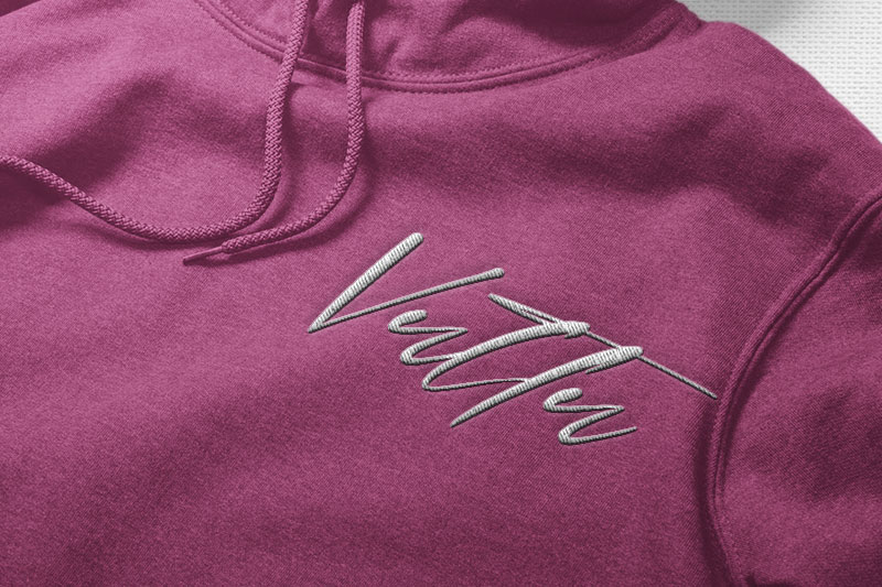 Brian Raja Embroidery Script Font