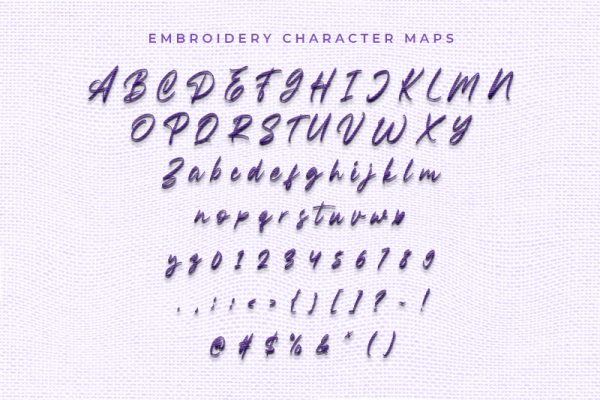 Bronskiy Embroidery Script Font