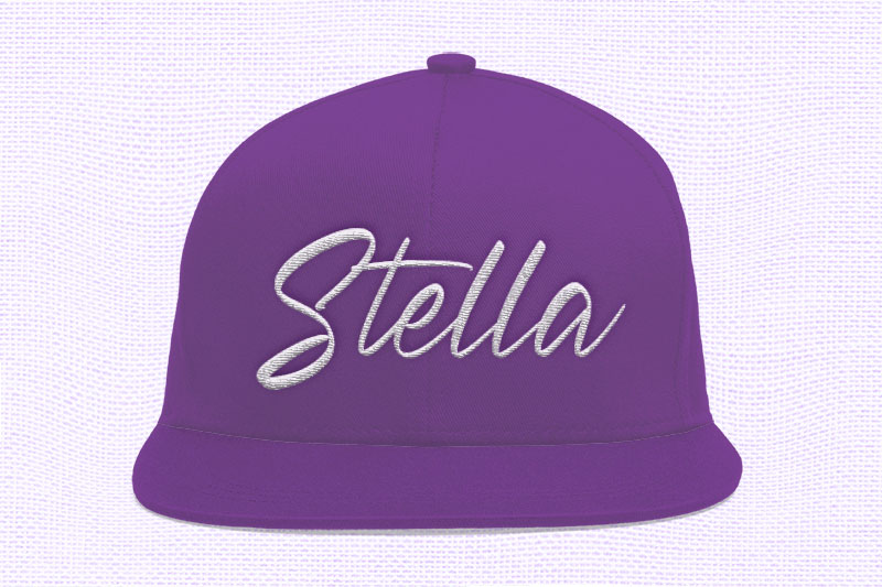 Bronskiy Embroidery Script Font