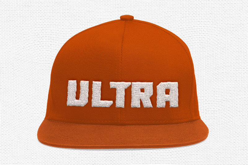 Bufelos Embroidery Display Font