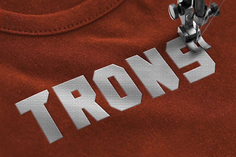 Bufelos Embroidery Display Font