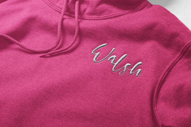 Courtney Embroidery Script Font