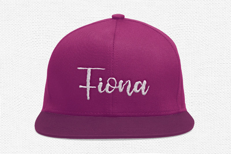 Cristanna Embroidery Script Font