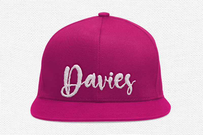 Daniel Rachel Embroidery Script Font