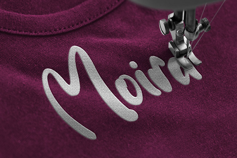 Dark Etternal Embroidery Script Font