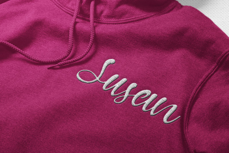 Dennison Embroidery Script Font