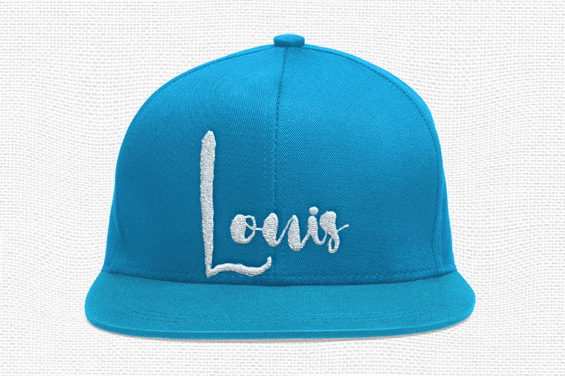 Diana David Embroidery Script Font