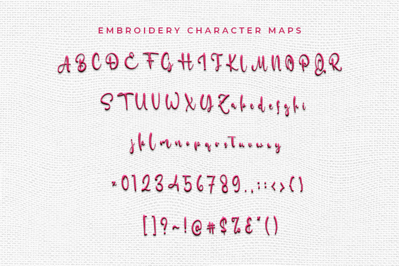 Duke Mettle Embroidery Script Font
