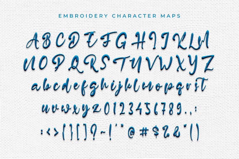 Dundleson Embroidery Script Font