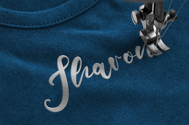 Erica Gavin Embroidery Script Font