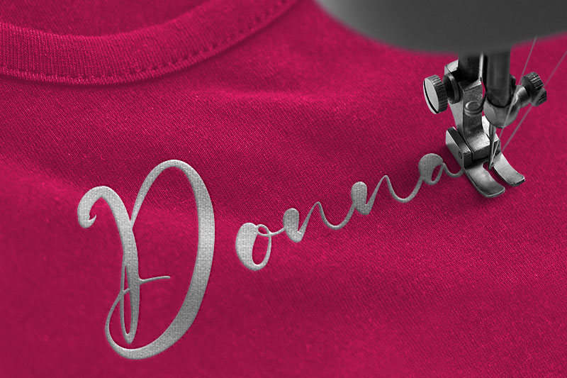 Gallagher Embroidery Script Font