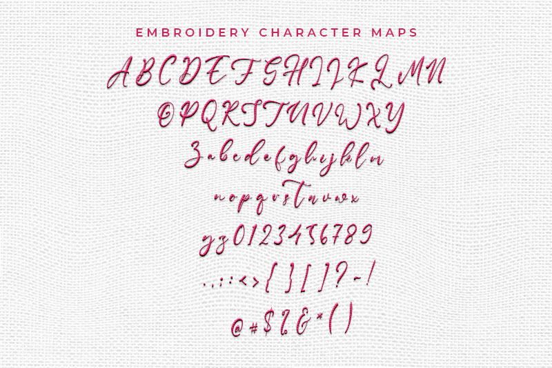 Gallagher Embroidery Script Font