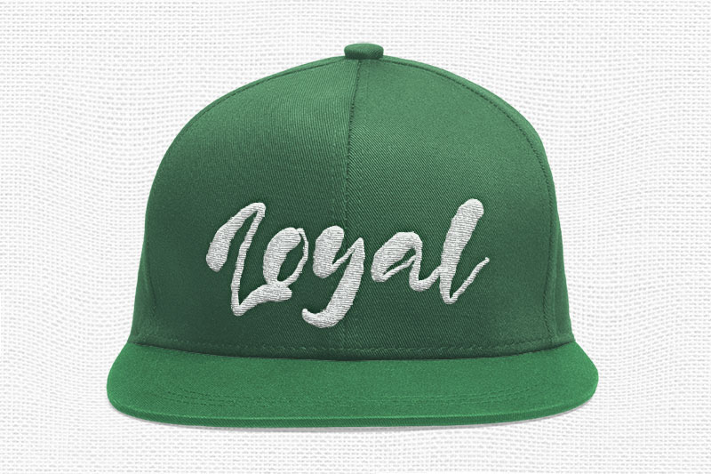 Glenn Harry Embroidery Script Font