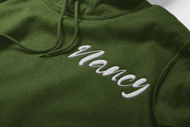 Glenn Harry Embroidery Script Font