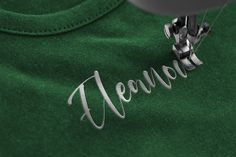 Gloria Martin Embroidery Script Font