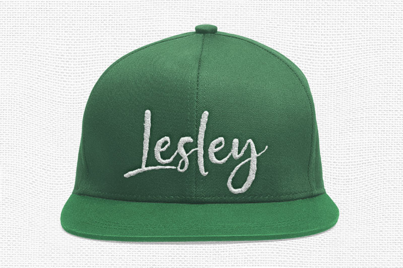 Good Idea Embroidery Script Font