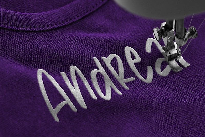 Grandest Embroidery Handwritten Font