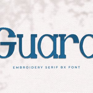 Guard Embroidery Serif Font