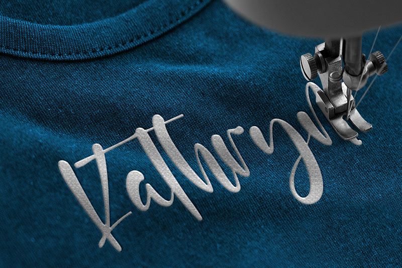 Jacqualine Embroidery Script Font