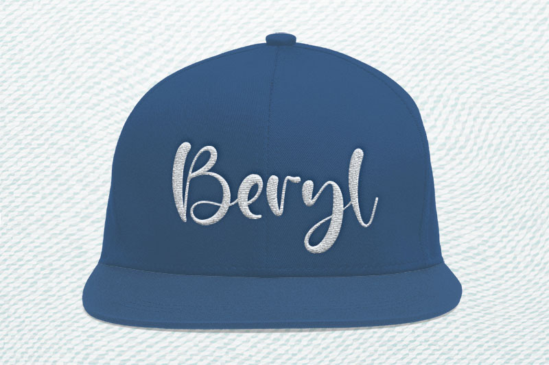 Jacqualine Embroidery Script Font