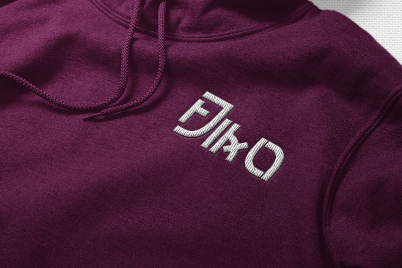 Japan Ramenten Embroidery Display Font