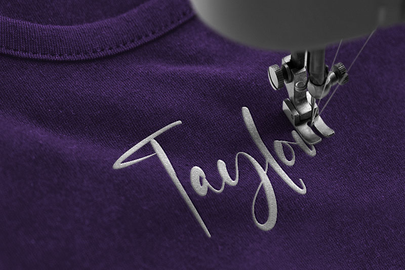 Jhon Allan Embroidery Script Font