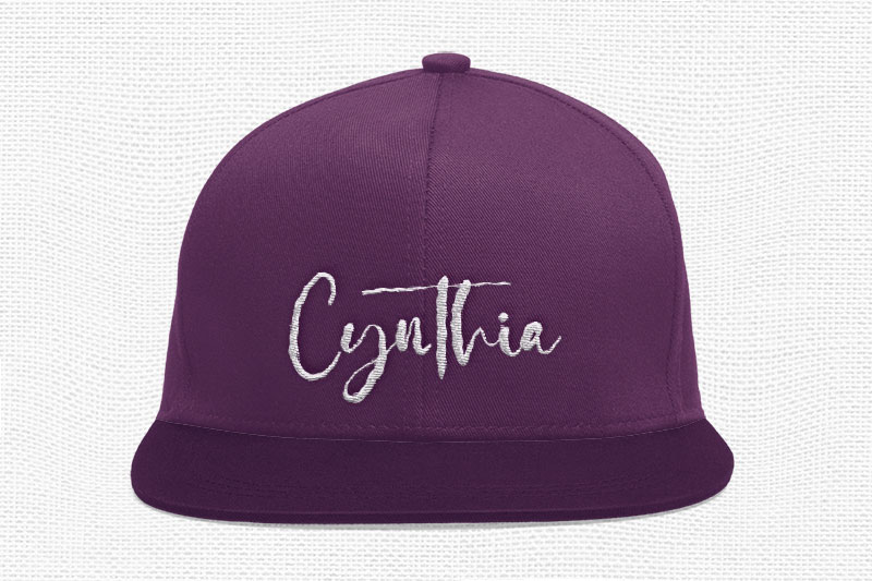 Jhon Allan Embroidery Script Font