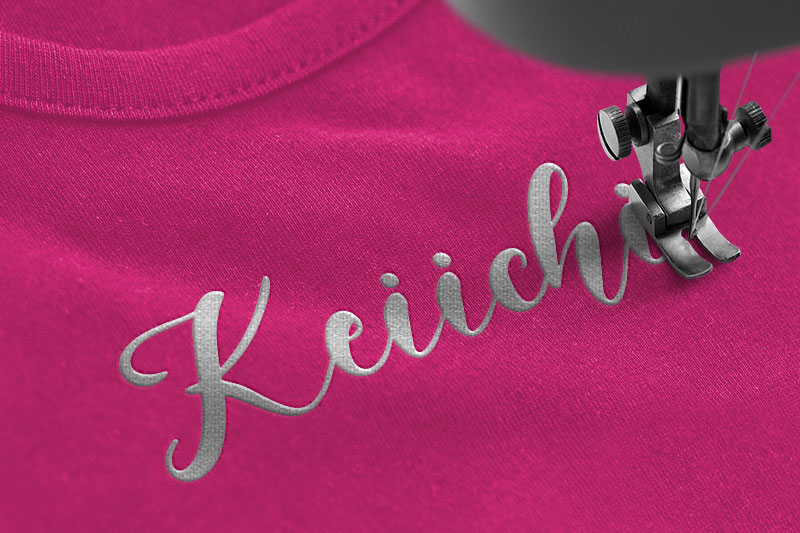 Joan Charlotte Embroidery Script Font