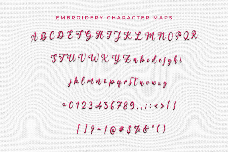 Joan Charlotte Embroidery Script Font