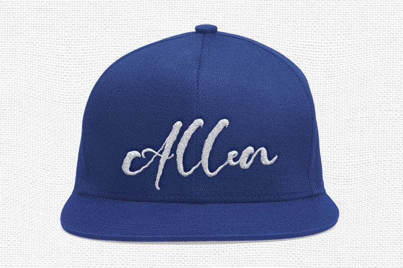 Johan Hill Embroidery Script Font