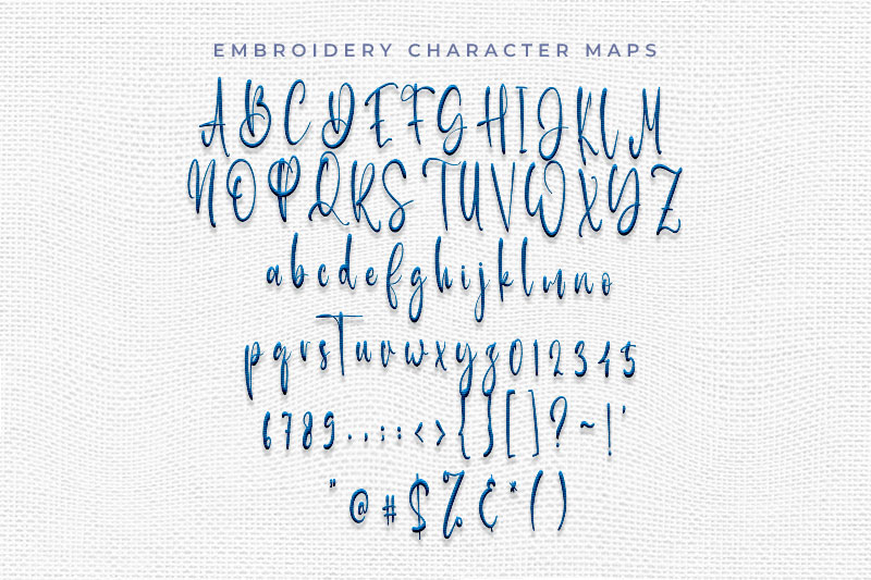 Jude Duncan Embroidery Script Font
