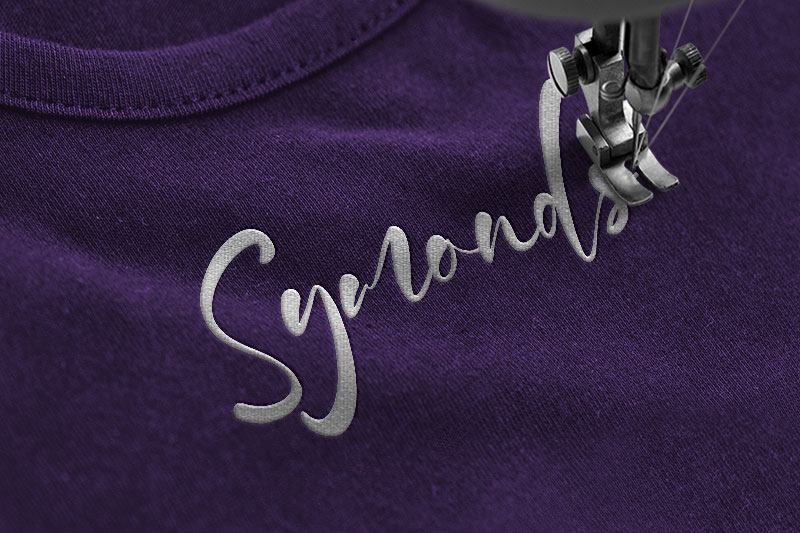 Julian Daniel Embroidery Script Font