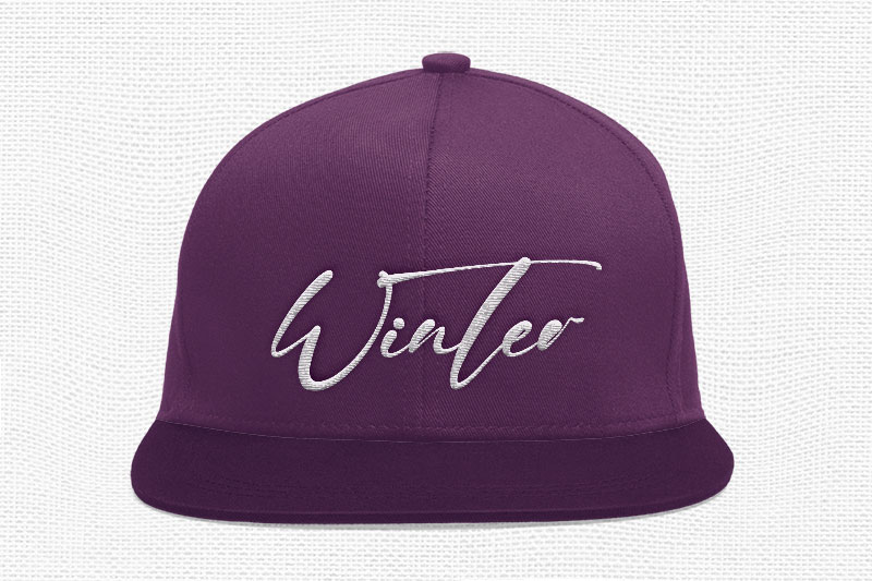 Julian Daniel Embroidery Script Font