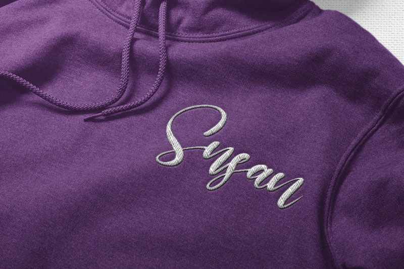 Jullia Vella Embroidery Script Font