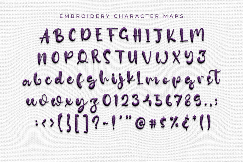 Karen Jane Embroidery Script Font