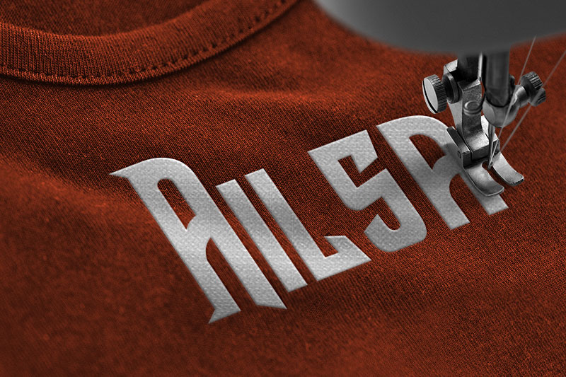 Kong Font Embroidery Display Font