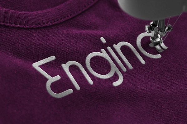 Lunar Embroidery Display Font