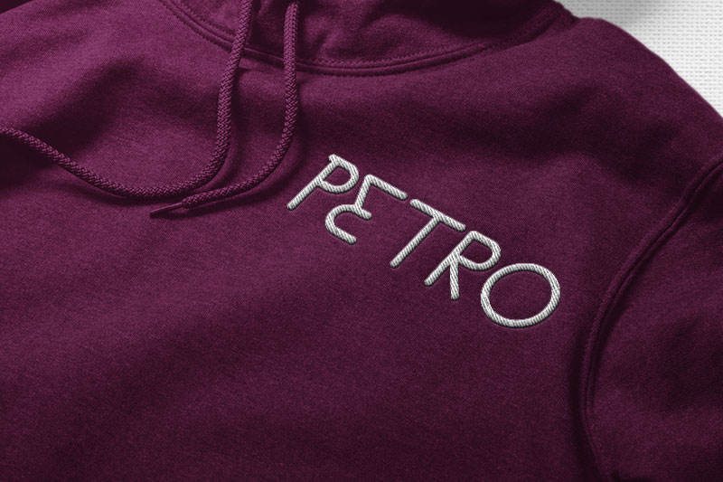 Lunar Embroidery Display Font