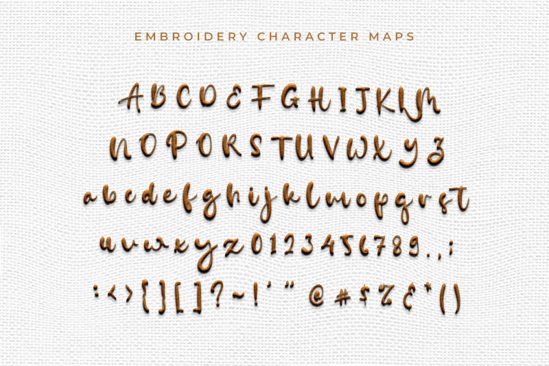 Mary Boyd Embroidery Script Font