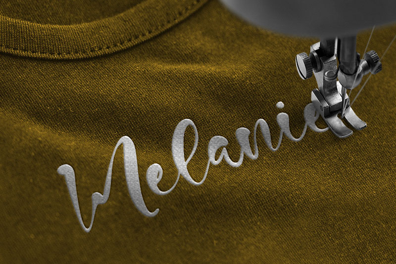 Nelville Embroidery Script Font