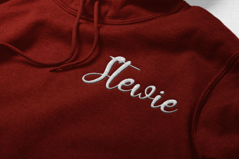 Nico Alex Embroidery Script Font