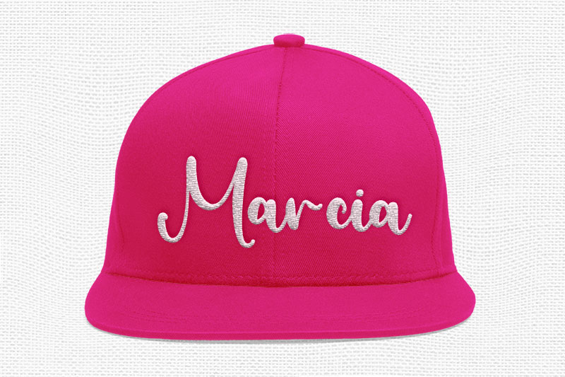 Sabas Renate Embroidery Script Font