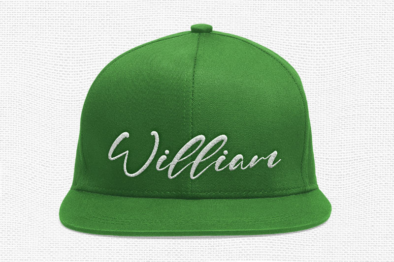 Sandra Rolley Embroidery Script Font