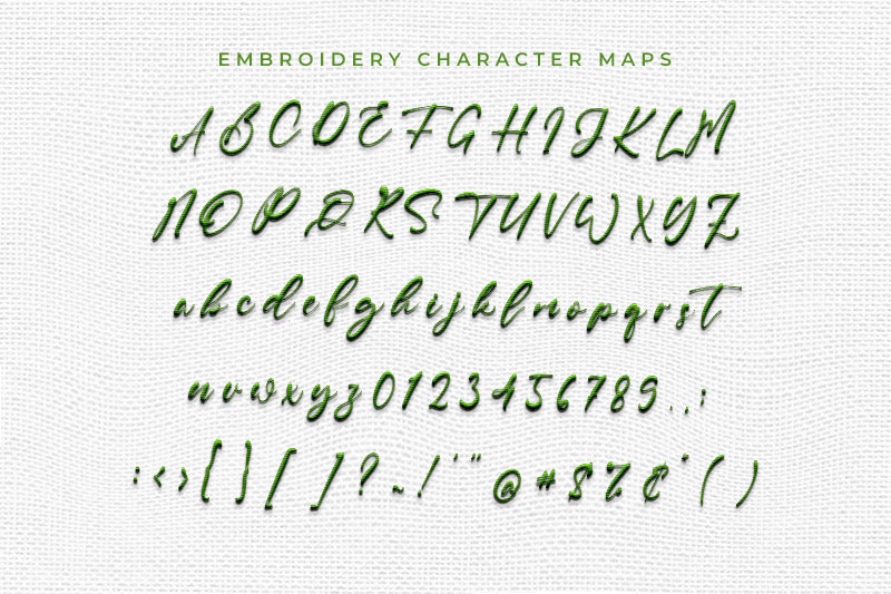 Sandra Rolley Embroidery Script Font