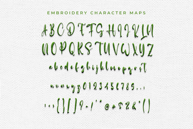 Sarah Jason Embroidery Script Font