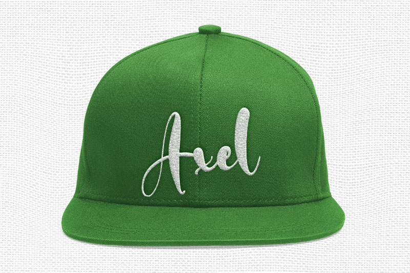 Sarah Jason Embroidery Script Font